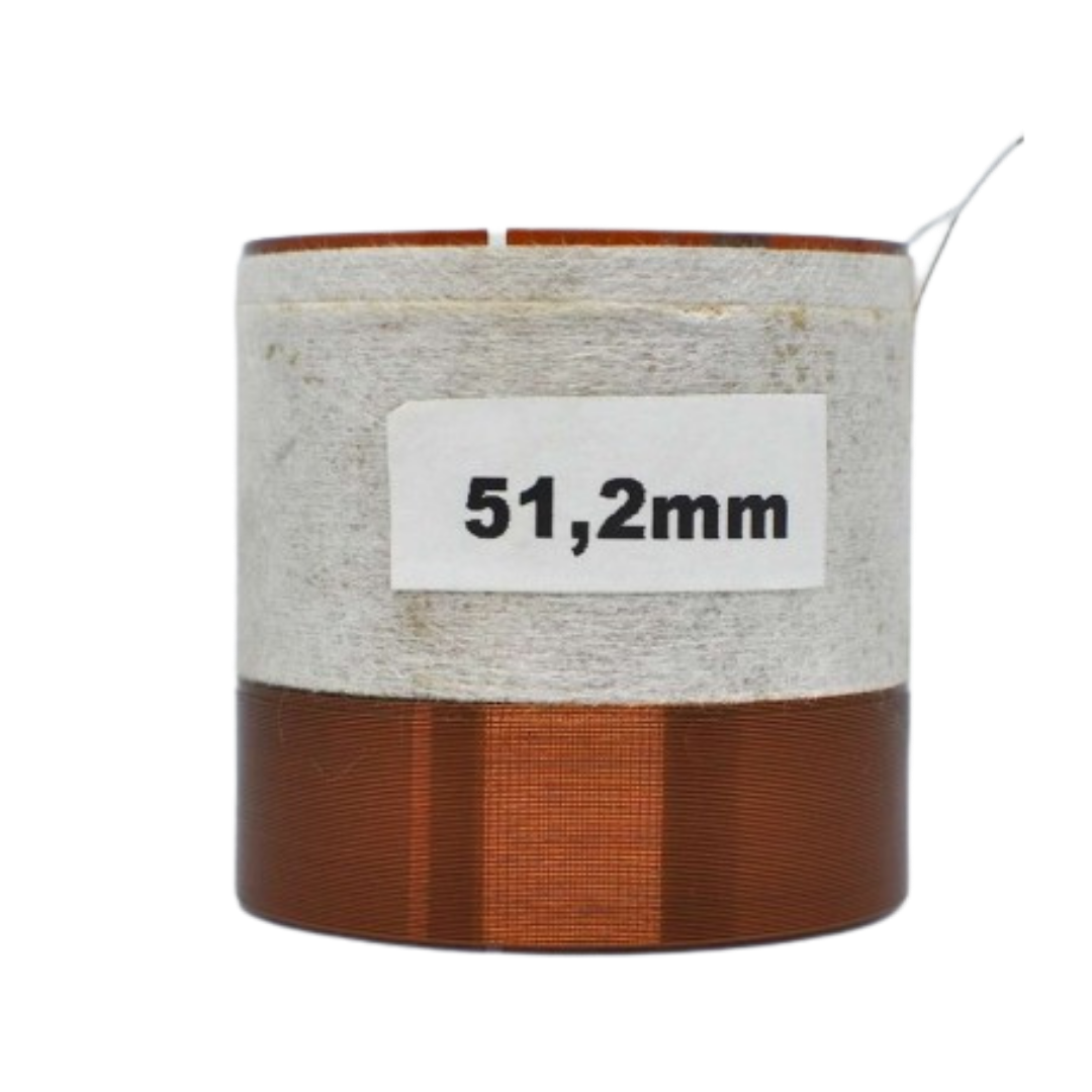 Kaptona Sarılmış Hazır Ses Bobini 51.2mm