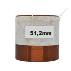 Kaptona Sarılmış Hazır Ses Bobini 51.2mm