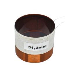 Kaptona Sarılmış Hazır Ses Bobini 51.2mm