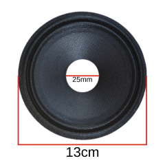 13cm Mid-Range Hoparlör Konisi - 2 Adet