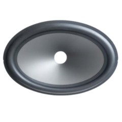 6X9 Oval Hoparlör Konisi - Kağıdı Gri